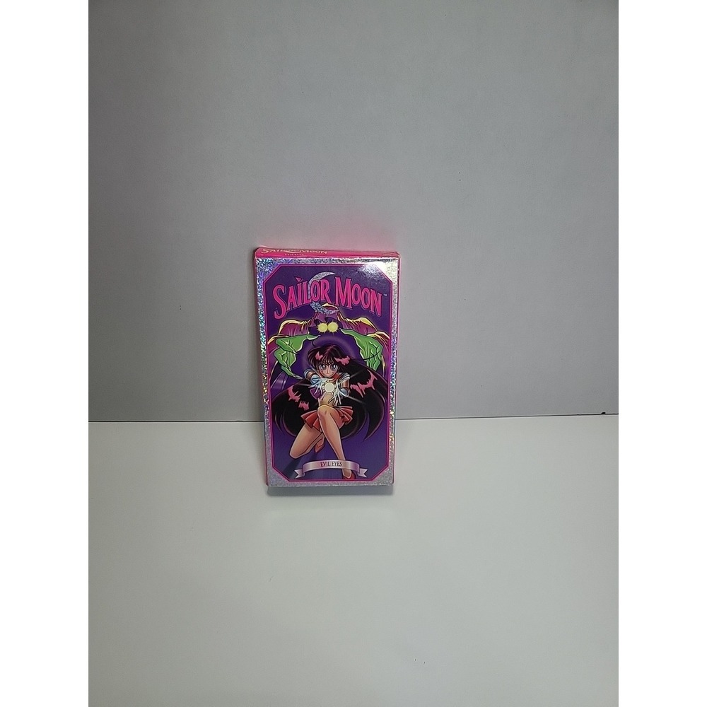 Sailor Moon Evil Eyes VHS Tape Vintage 1995 Anime Cartoon‎